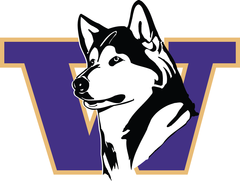 Washington Huskies 1995-2000 Primary Logo DIY iron on transfer (heat transfer)